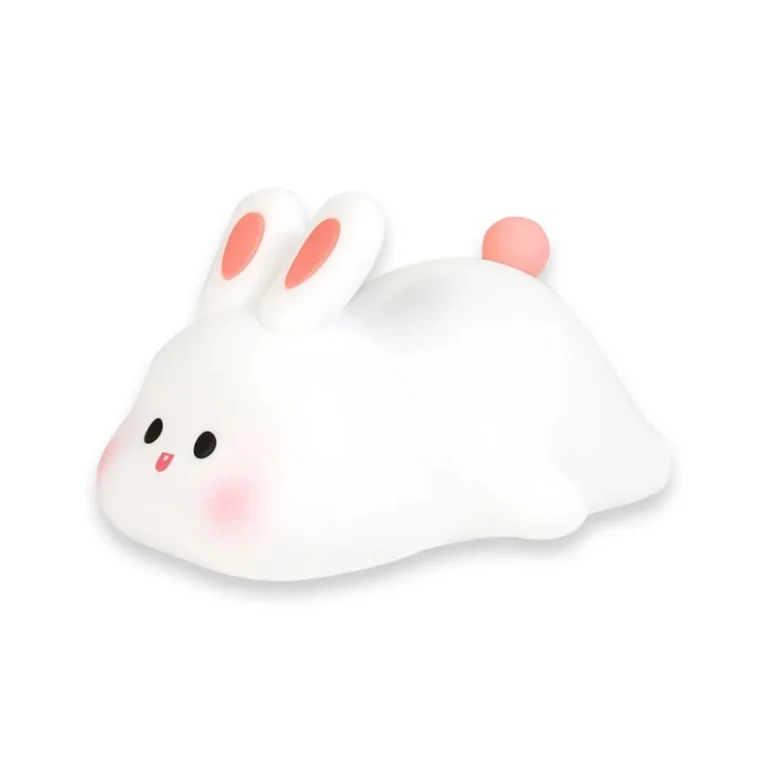 lámpara silicon conejito